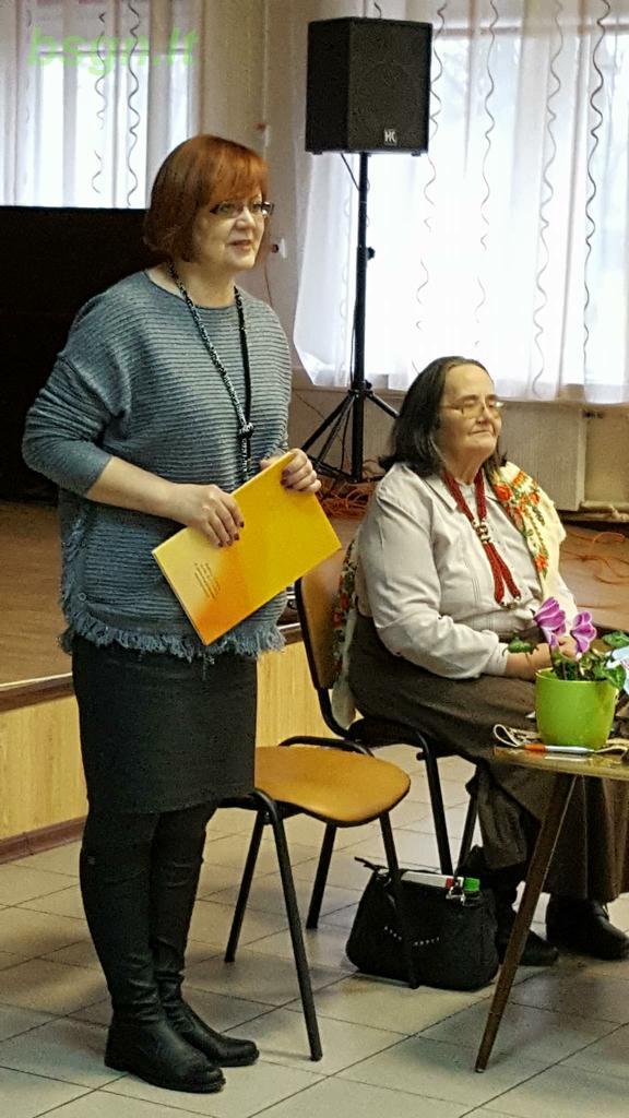 2017m. Susitikimas su Nepriklausomų rašytojų sąjungos nare Karolina Kazlauskiene