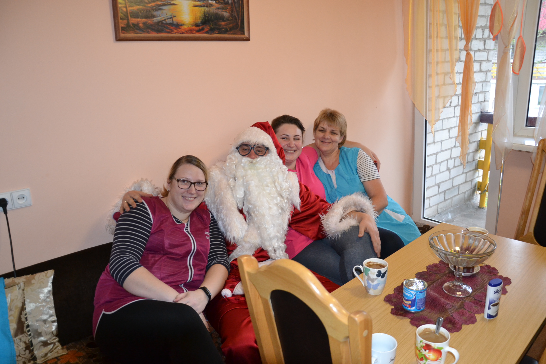 2019m. Kalėdų senelio apsilankymas Blinstrubiškių socialinės globos namuose