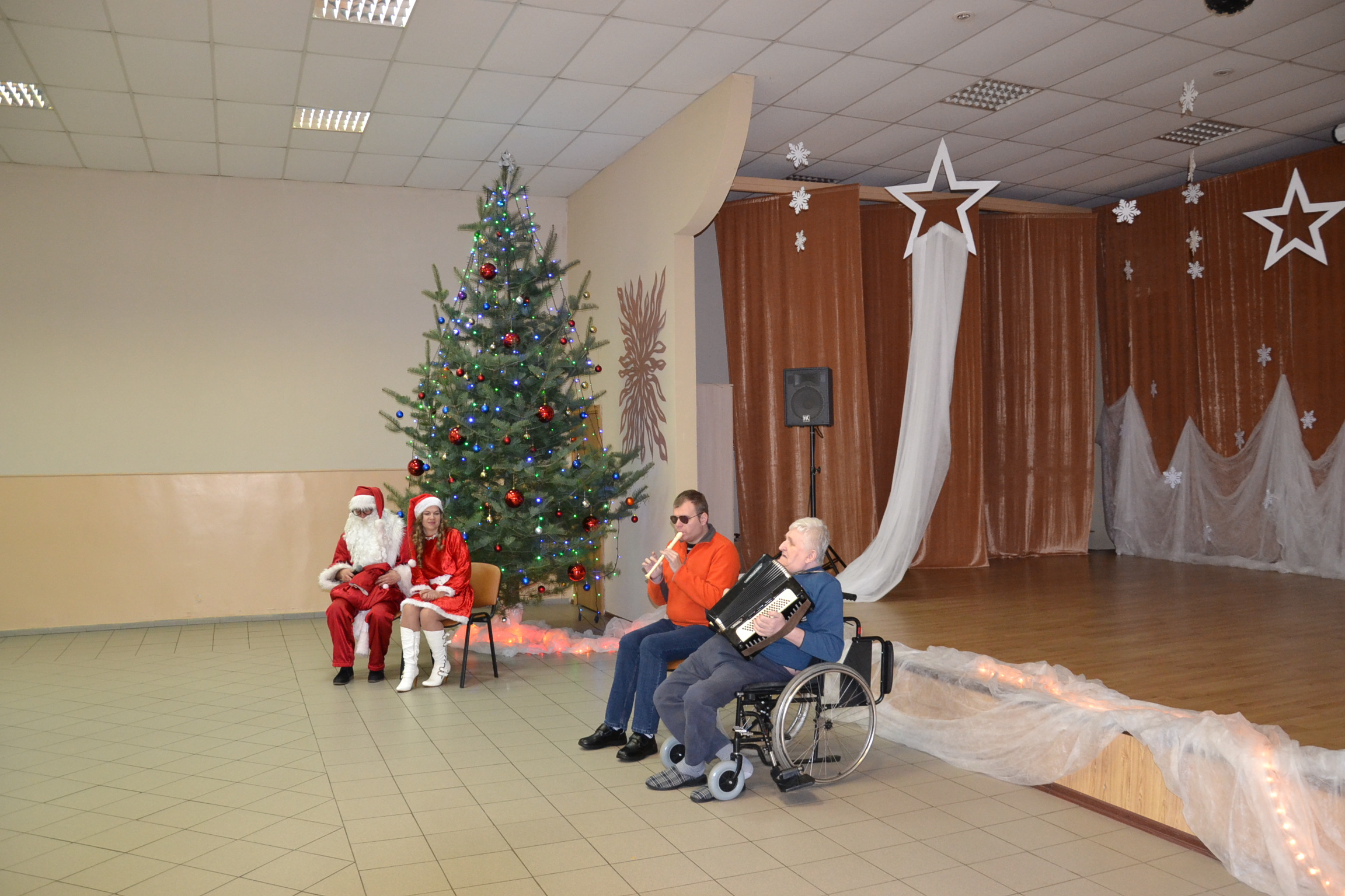 2019m. Kalėdų senelio apsilankymas Blinstrubiškių socialinės globos namuose